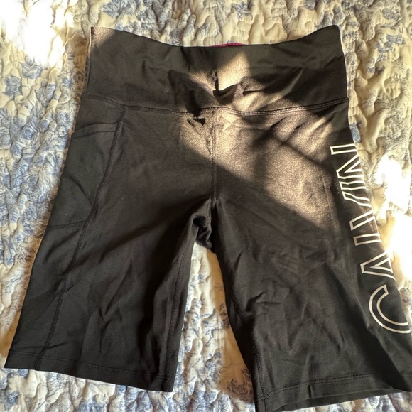 Calvin Klein Pants - Calvin Klein Women's Black Bike Shorts